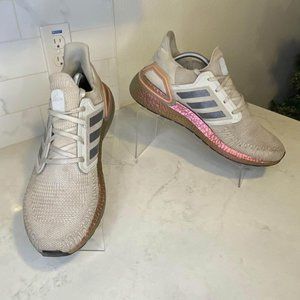 Metal Grey Adidas Ultraboost 20 Men's Running Shoes, Size 12